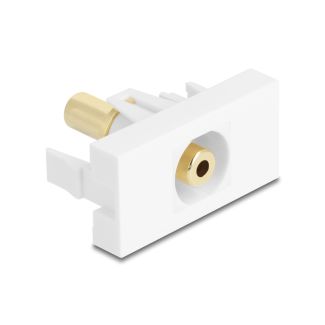 DeLOCK 90843 presa energia 2 x 3.5mm Bianco