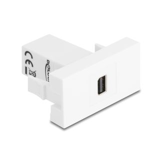 DeLOCK 90842 presa energia Mini DisplayPort Bianco