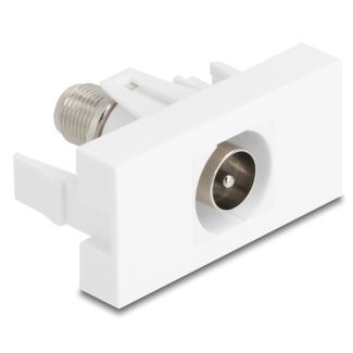 DeLOCK 90828 presa energia IEC / F Bianco