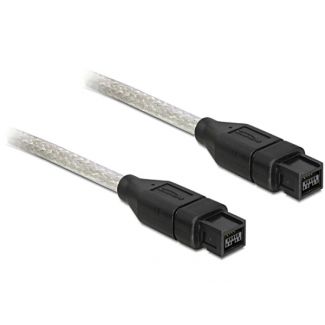 DeLOCK FireWire B/B, 2.0m 2 m Grigio