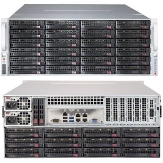 Supermicro 847BE1C12 Supporto Nero 1600 W