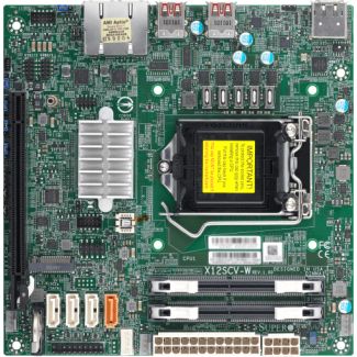 Supermicro MBD-X12SCV-W-B motherboard Intel W480 Express LGA 1200 (Socket H5) mini ITX